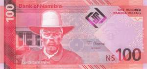 Namibia p23a 100 Dollar 2025